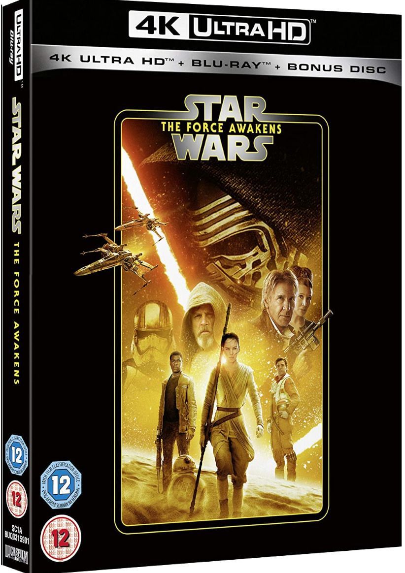 Star Wars Episode VII: The Force Awakens (4k Ultra-HD + Blu-ray) on 4K UHD