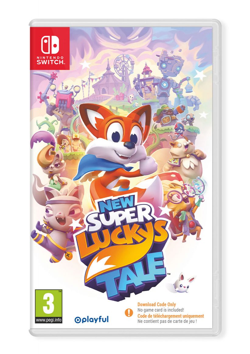 New Super Lucky's Tale (Code in a Box) on Nintendo Switch