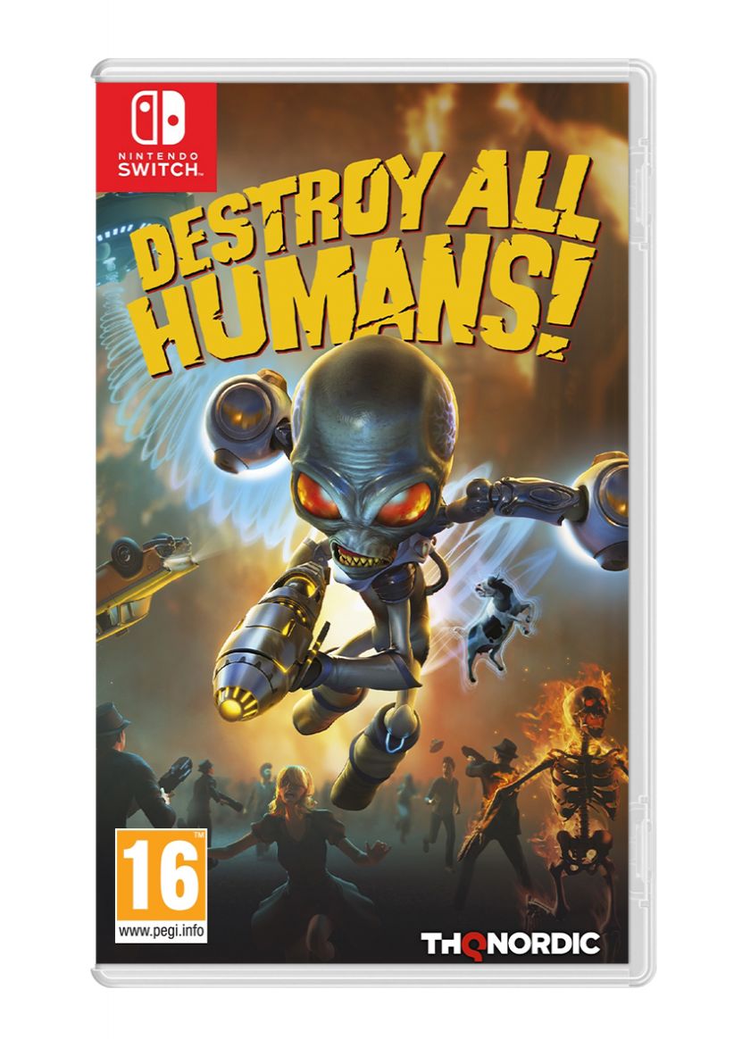 Destroy All Humans! on Nintendo Switch