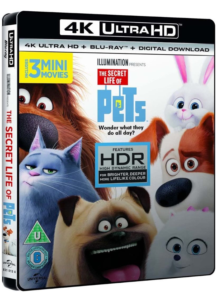 The Secret Life Of Pets (4K Ultra HD + Blu-ray) on 4K UHD
