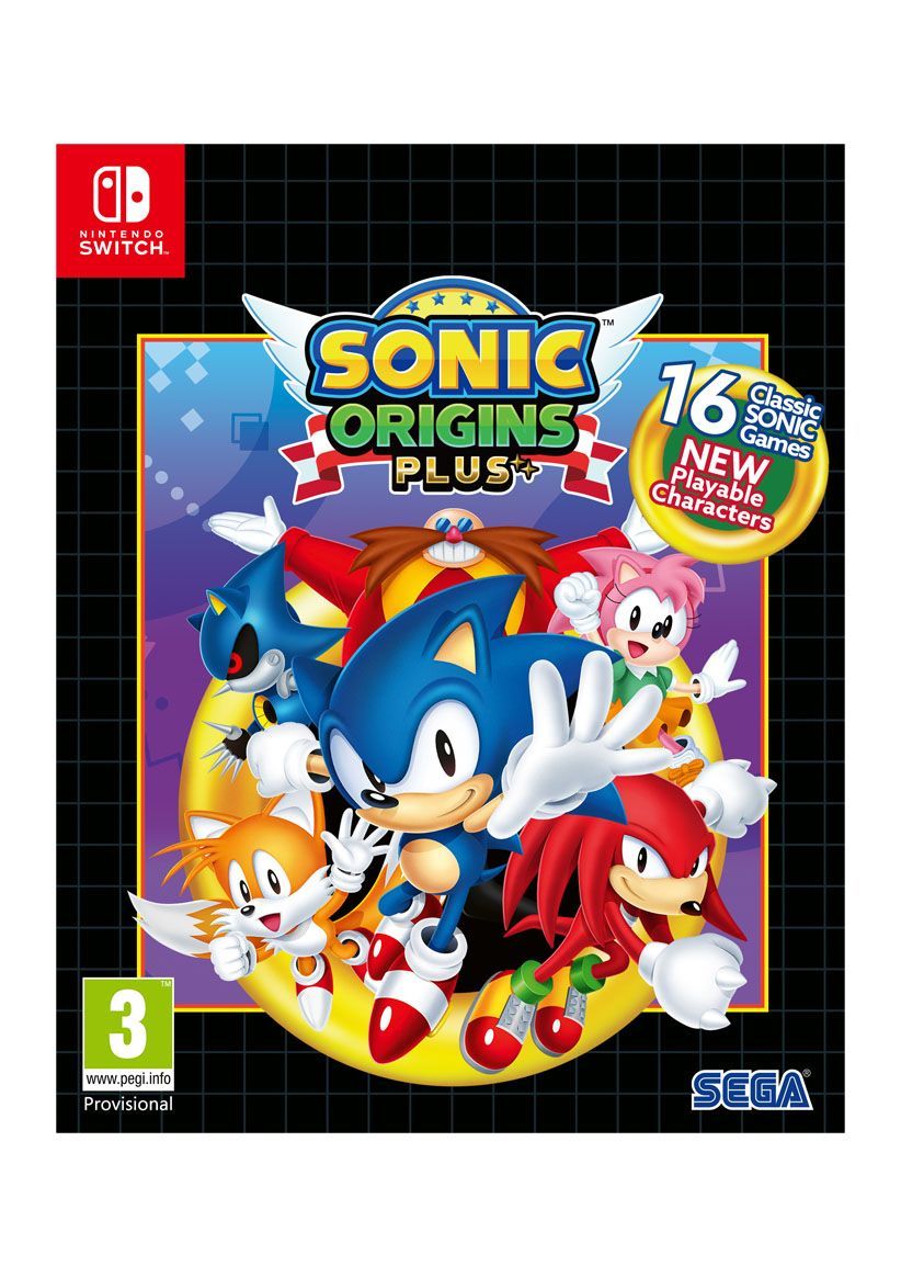 Sonic Origins Plus on Nintendo Switch