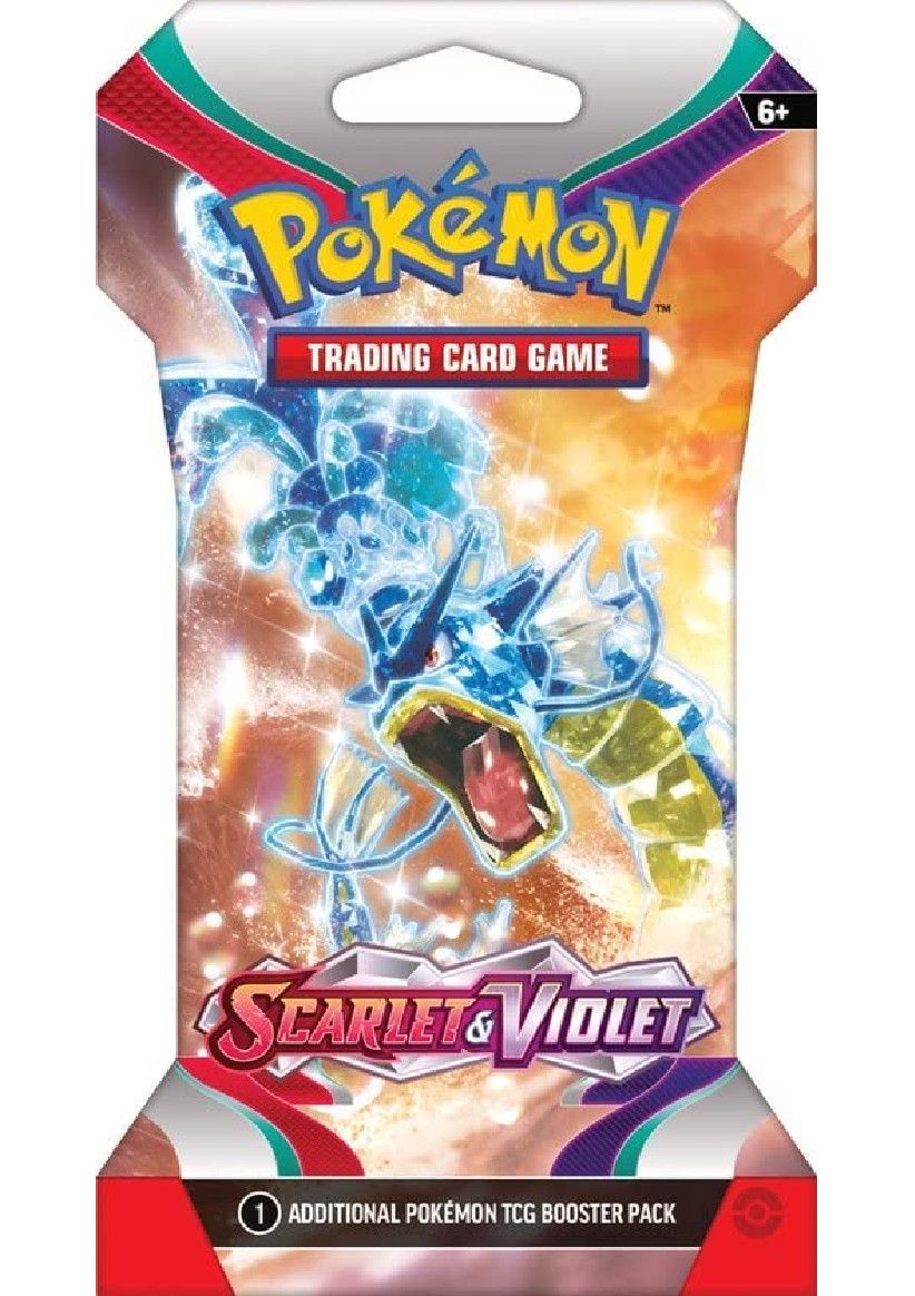 Pokemon TCG: Scarlet & Violet Sleeve Booster Pack on Trading Cards