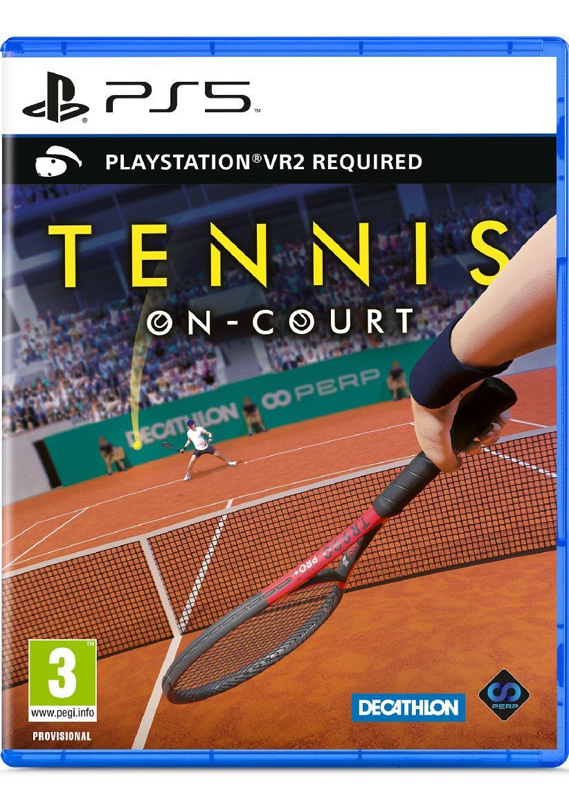 Tennis On-Court PSVR2 on PlayStation 5